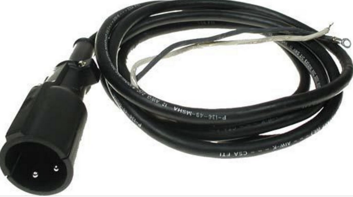 Picture of CLUB CAR CHARGER CORD (3.3 METERS LONG) AND PLUG FOR DS/ PRECEDENT