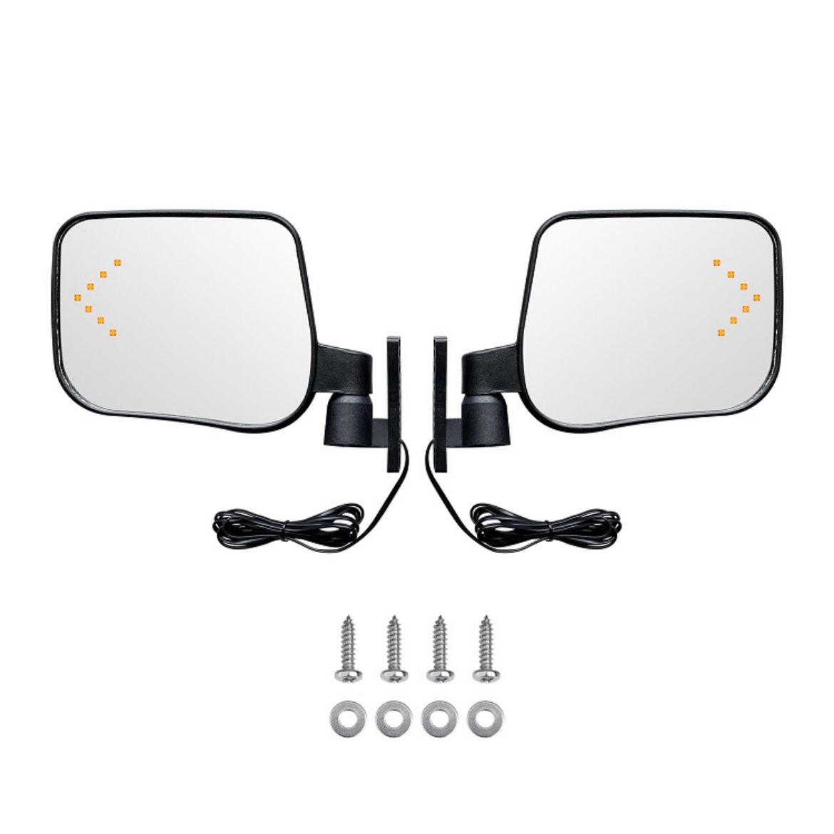 Picture of UNIVERSAL SIDE MIRROR SET WITH LED TURN SIGNAL LIGHT