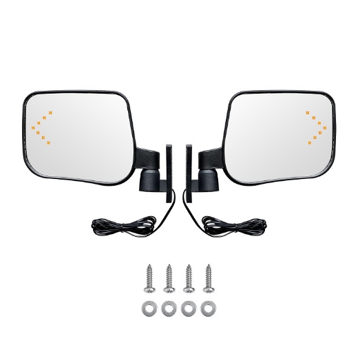 Picture of UNIVERSAL SIDE MIRROR SET WITH LED TURN SIGNAL LIGHT