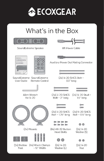 Picture of EcoXgear SOUND EXTREME 500W BLUETOOTH SPEAKER SE26