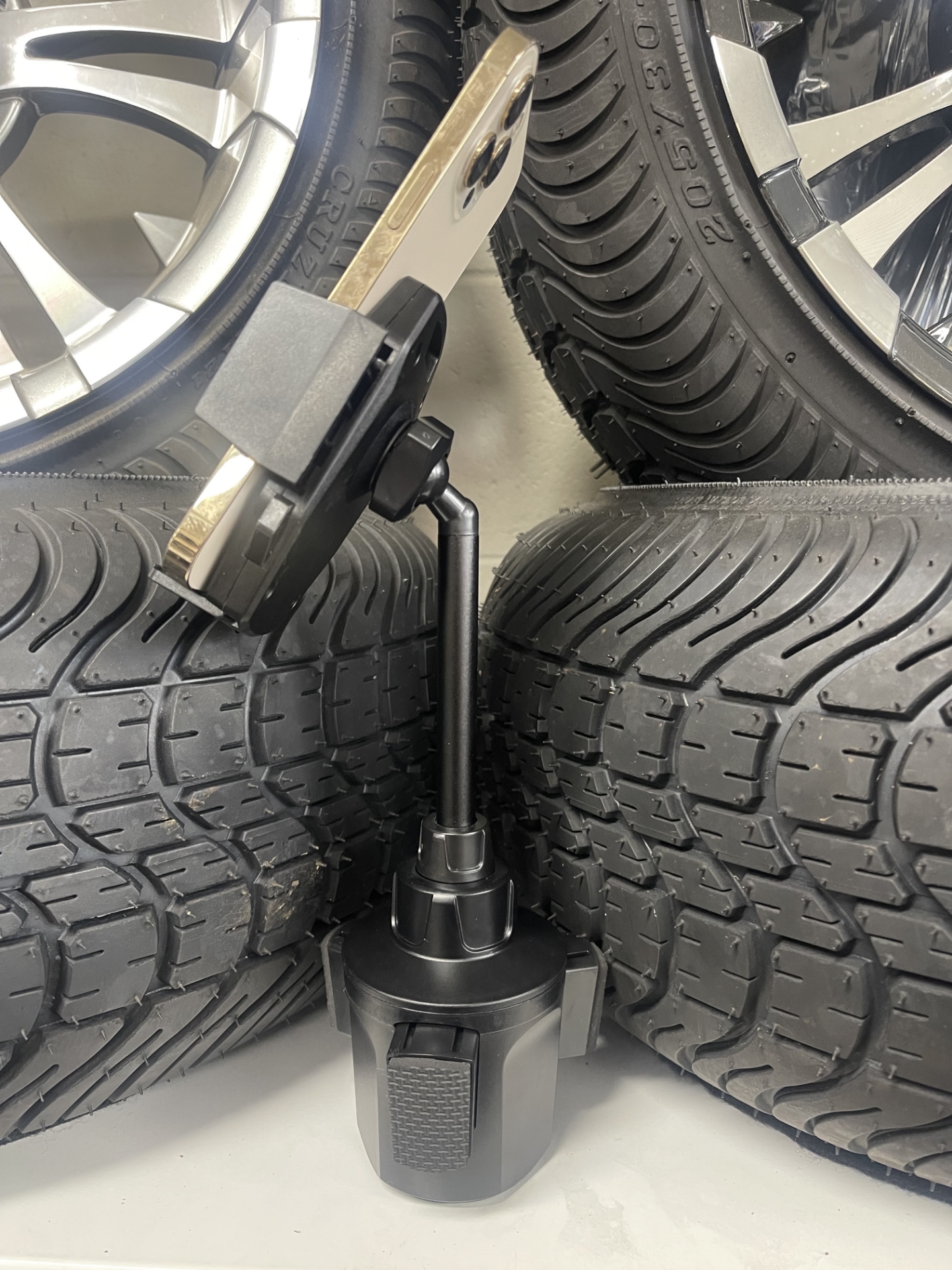 SRUA19 GOLF CART CUP STYLE MOBILE PHONE HOLDER GCPRS Golf Car Parts