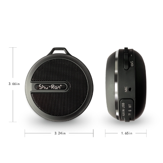 Picture of MINI PORTABLE HANDSFREE BLUETOOTH SPEAKER WITH MICRO SD CARD SLOT.