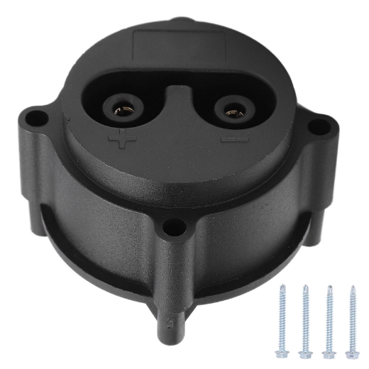 Picture of DC RECEPTACLE CHARGER PLUG ASSEMBLY FOR YAMAHA G19, G22 48-VOLT MAC CHARGER