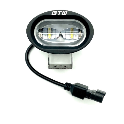 Picture of GTW 3.8" OPTIC OVAL LED LIGHT KIT (WATERPROOF IP67) 12-24V 20W 490 LUMENS