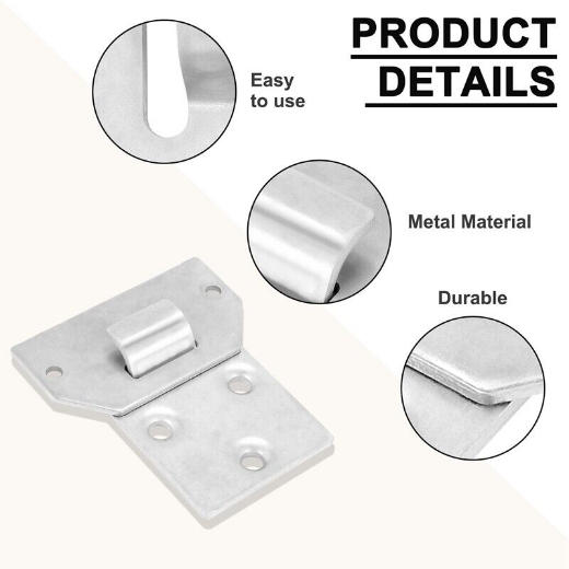 Picture of EZGO SEAT METAL HINGE & PLATE SET (1995.5-UP)