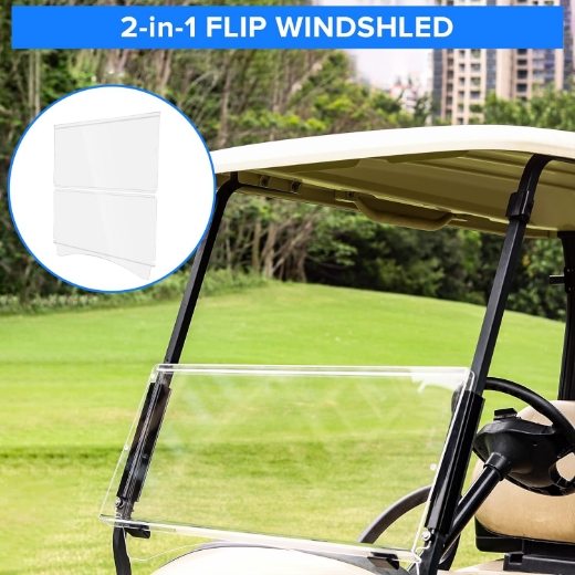 Picture of CLUB CAR PRECEDENT/TEMPO CLEAR WINDSCREEN (2004-UP)
