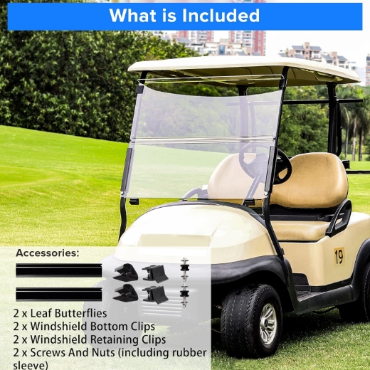 Picture of CLUB CAR PRECEDENT/ONWARD/TEMPO CLEAR WINDSCREEN (2004-UP)