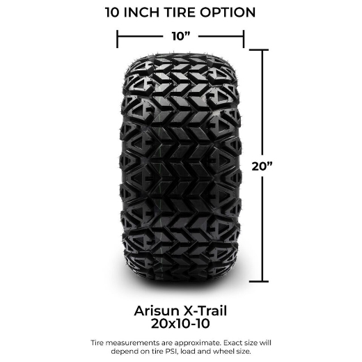 Picture of Arisun X-Trail All-Terrain Tyre 20x10-10 6 Ply (OFFROAD)