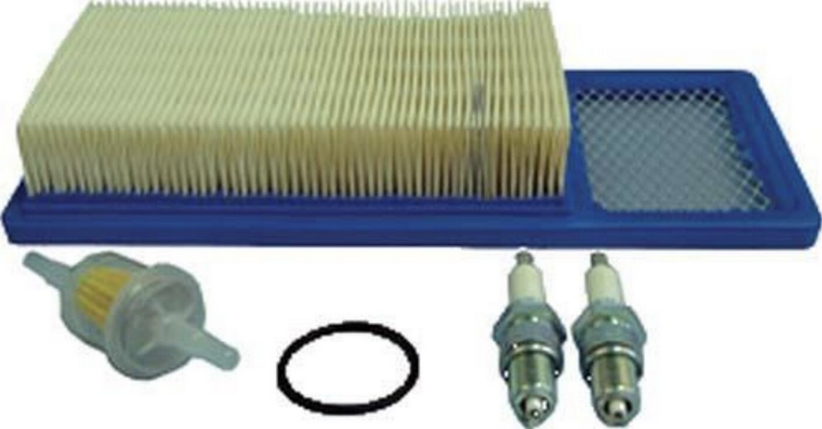 Picture of EZGO TUNE UP KIT 94-05 (2) SPARK PLUGS, FUEL & AIR FILTER, ORING **RECTANGLE A/F**