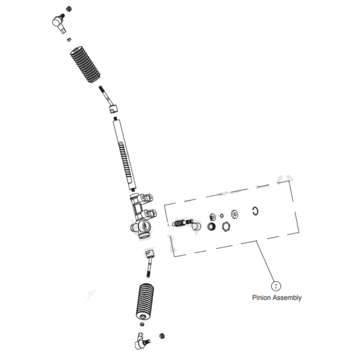 Picture of LVTONG STEERING ASSY (A136)