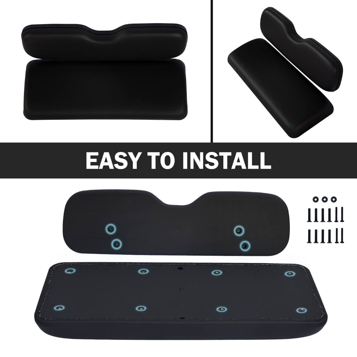 Picture of Universal Rear Seat Cushion - BLACK