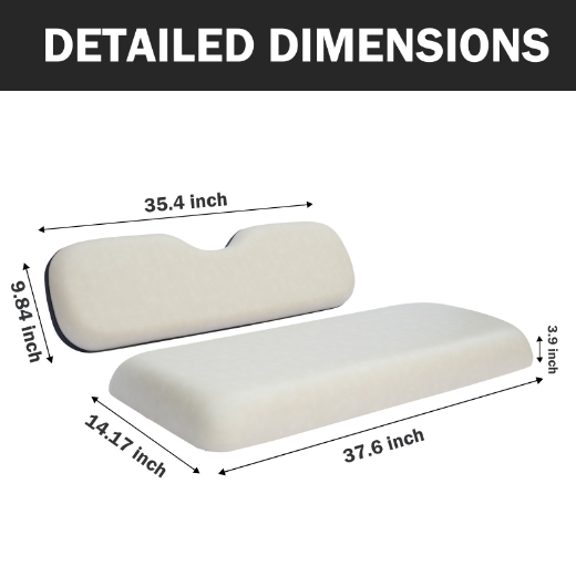 Picture of Universal Rear Seat Cushion - WHITE