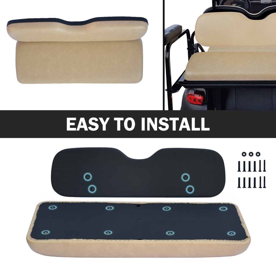 Picture of Universal Rear Seat Cushion - TAN