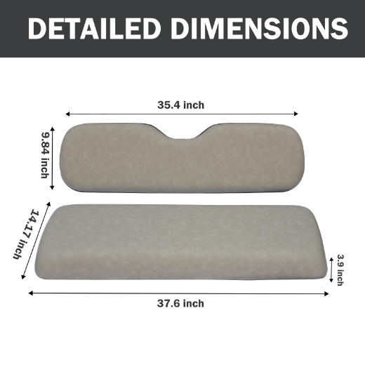 Picture of Universal Rear Seat Cushion - STONE