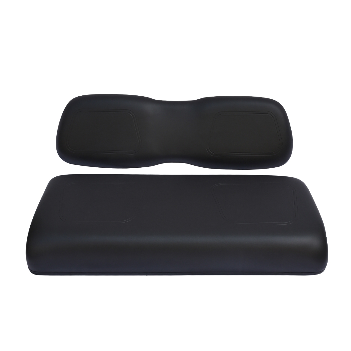 SEATSRFSC01B FRONT SEAT CUSHION SET CLUB CAR DS BLACK CLUB CAR