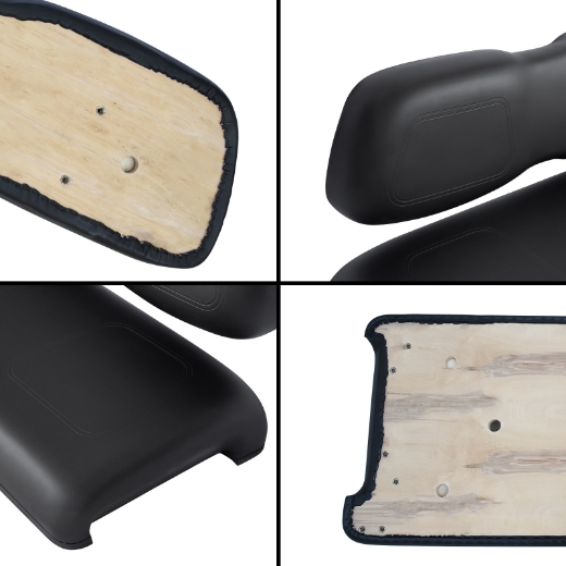 Picture of FRONT SEAT CUSHION SET CLUB CAR DS - BLACK