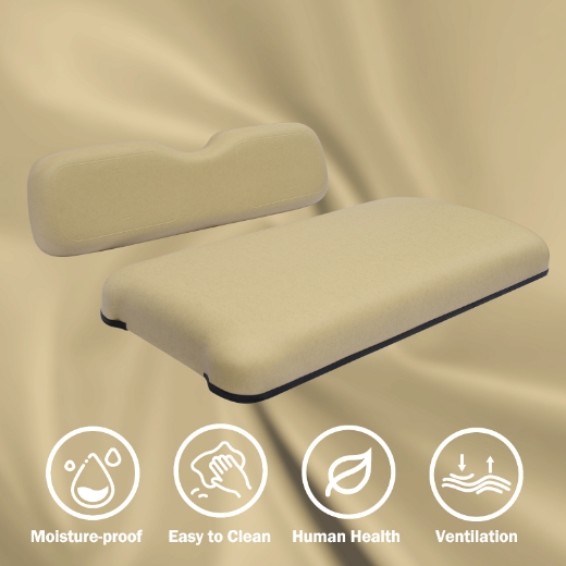 Picture of FRONT SEAT CUSHION SET EZGO TXT - WHITE