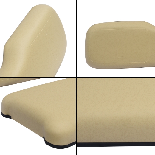 Picture of FRONT SEAT CUSHION SET EZGO TXT - WHITE