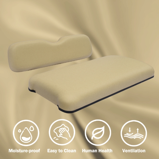 Picture of FRONT SEAT CUSHION SET EZGO TXT - TAN