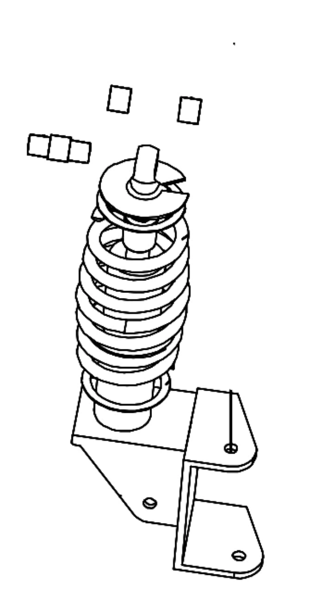 Picture of LVTONG ECAR A2 FRONT SHOCK ABSORBER ASSY/L