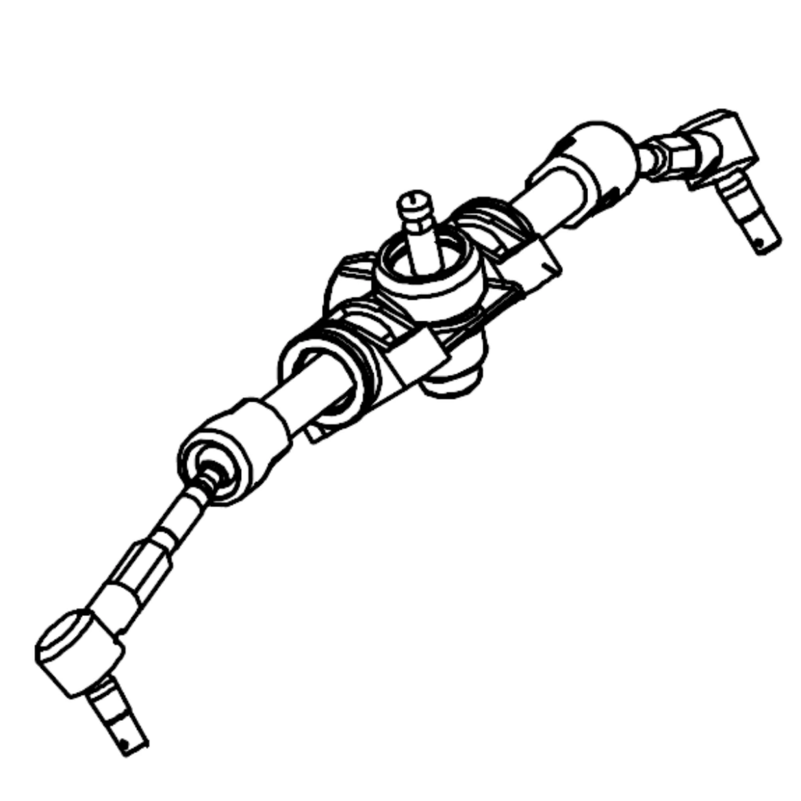 Picture of LVTONG A827 STEERING BOX/RACK - SUIT LIFTED MODEL