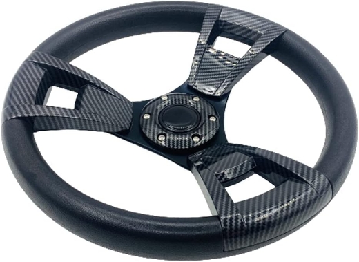 Picture of CARBON FIBRE GRIP STEERING WHEEL