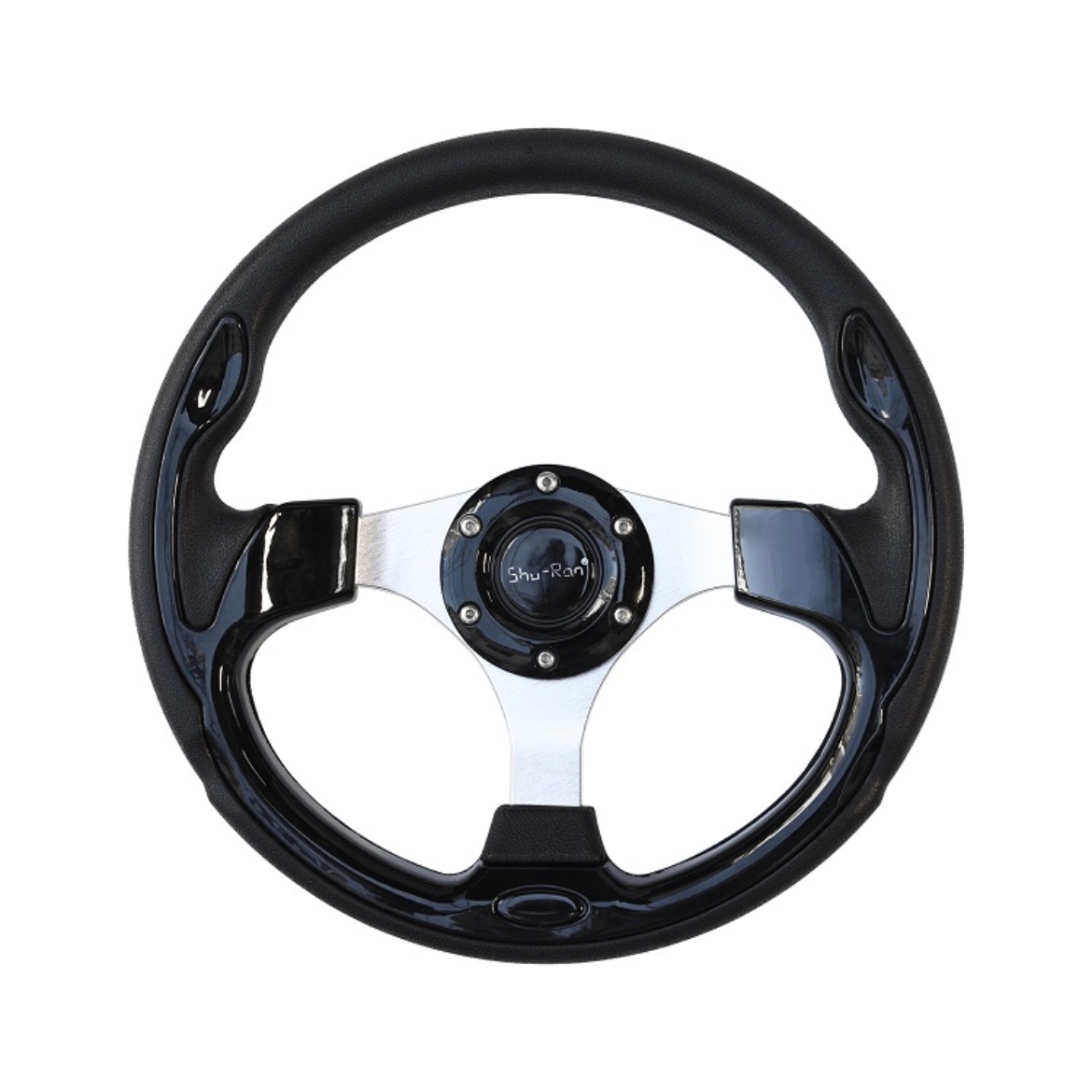 Picture of Golf Cart Steering Wheel - BLACK