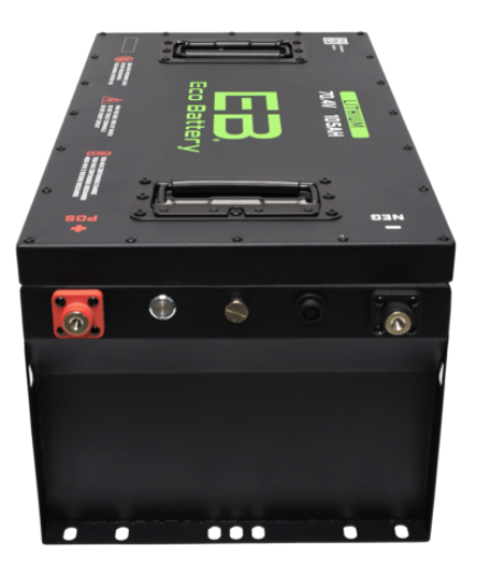 Picture of KIT ECO LITHIUM BATTERY 70v 105Ah Bundle - Includes Battery, Charger, State of Charge Meter, Receptacle. (OLD CHARGER AND BATTERIES MUST BE SURRENDED OTHERWISE AN INSTALLATION FEE WILL APPLY)