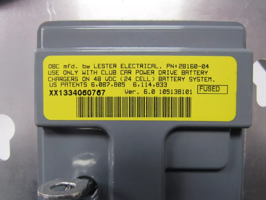 Picture of CLUB CAR PRECEDENT OBC SQUARE 6 PIN PLUG 48V 2008.5 AND NEWER