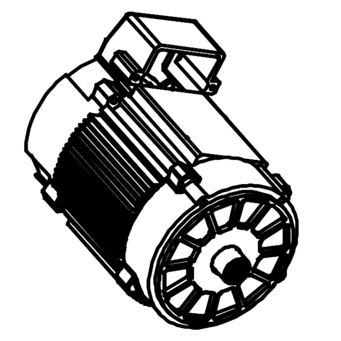 Picture of LVTONG A827 4KW AC MOTOR ASSY