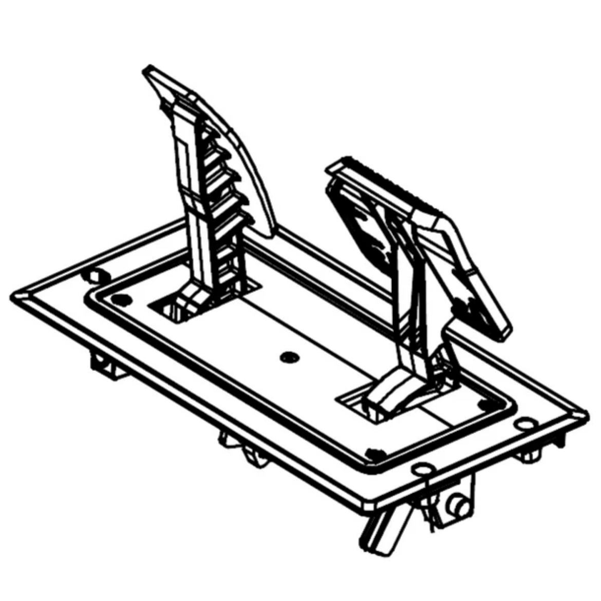 Picture of LVTONG A827 HYDRAULIC BRAKE PEDAL BOX ASSY (OLD VERSION)