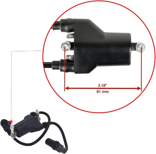 Picture of EZGO 4 CYCLE IGNITION COIL YEARS 1991-2002 (PRE-MCI ENGINE)