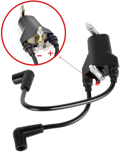 Picture of EZGO 4 CYCLE IGNITION COIL YEARS 1991-2002 (PRE-MCI ENGINE)