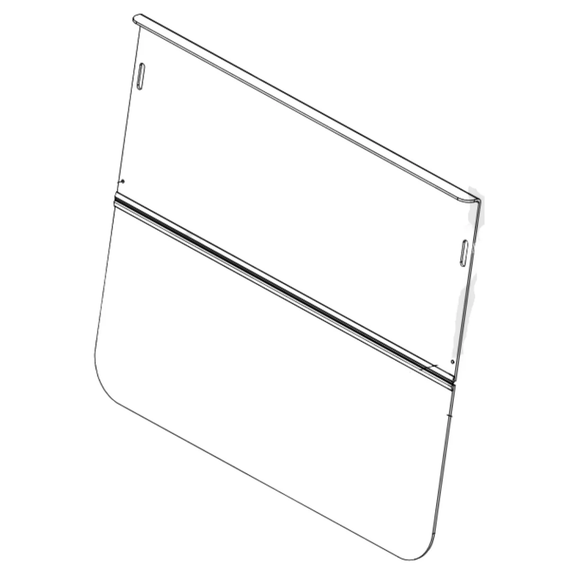 Picture of LVTONG ECAR A2 WINDSHIELD/WINDSCREEN (GOLF) DOES NOT INCLUDE FITTING KIT