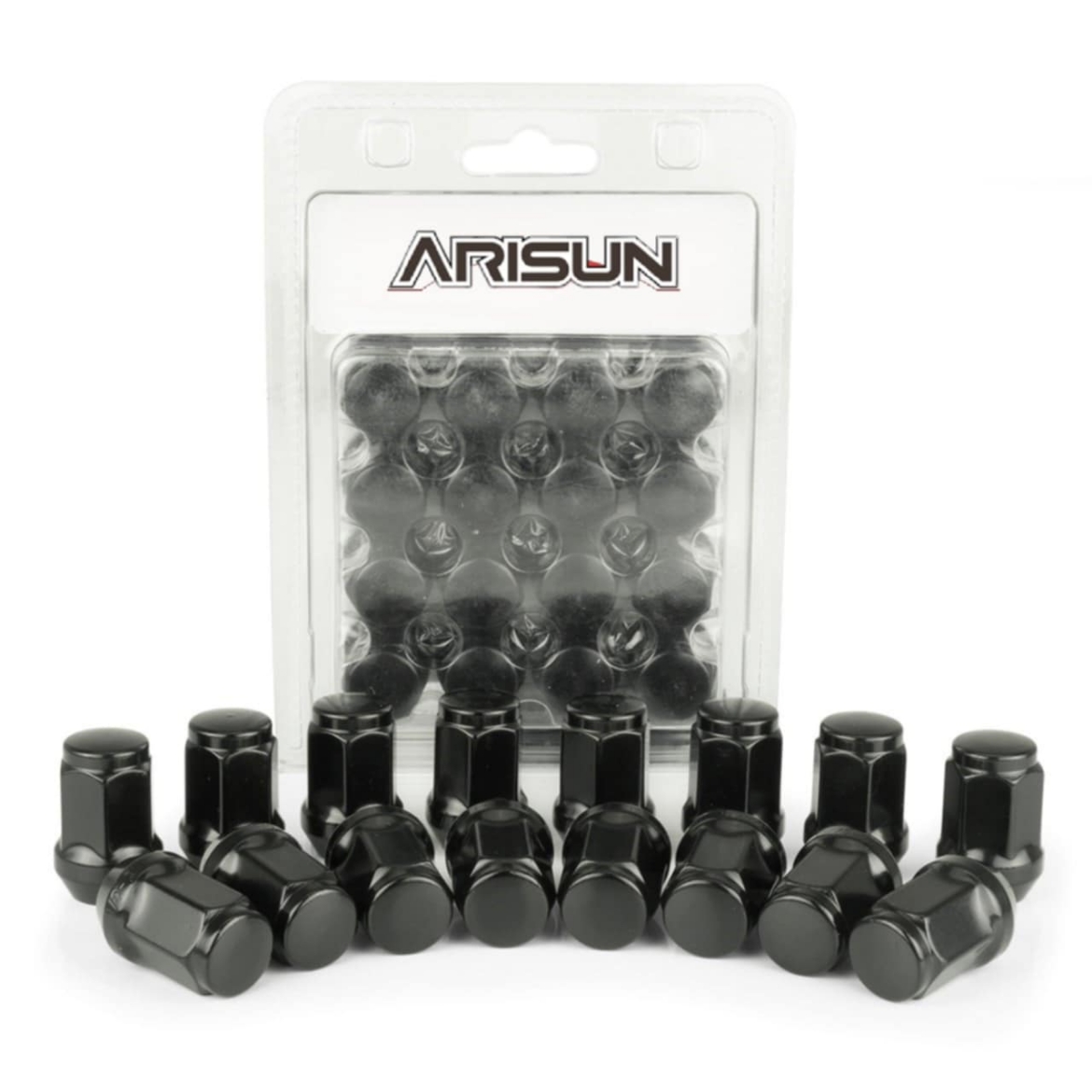 Picture of ARISUN 12x1.25 Metric BLACK Lug Nut (SET)