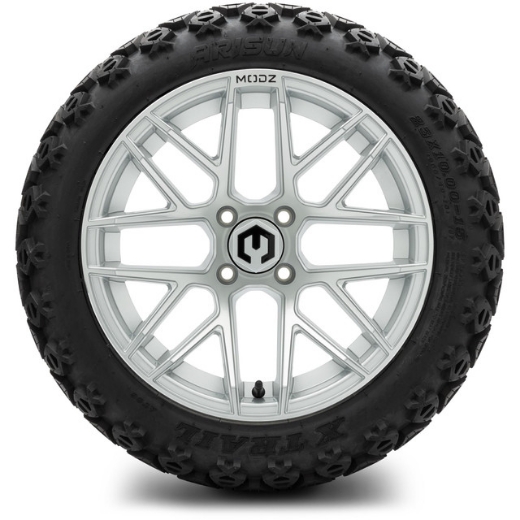 Picture of MODZ® MAG WHEEL Series K11 - Matrix - OFF ROAD 23X10-15" SILVER MACHINED FACE WITH MODZ® LOGO (15x7")