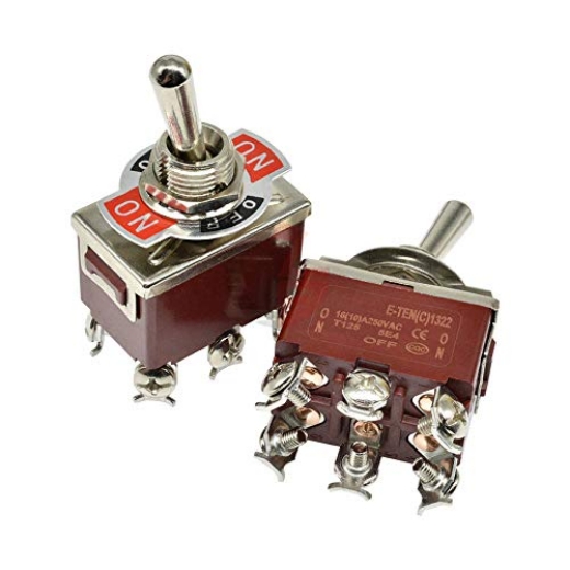 Picture of LVTONG A827 TOW/RUN EMB SWITCH (3 WAY 6 POLE) - OLD STYLE