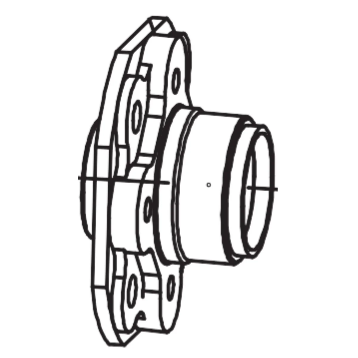 Picture of LVTONG A627 DISC BRAKE BEARING BASE/HUB