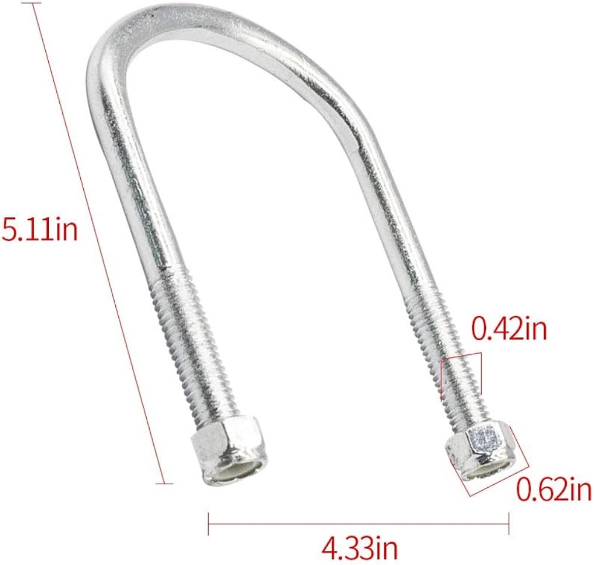 Picture of CLUB CAR HEAVY DUTY LEAF SPRING U-BOLT (1/2 INCH LONGER)