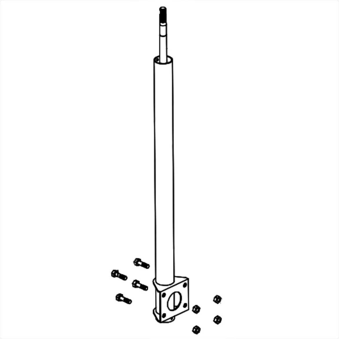 Picture of ECAR STEERING COLUMN A SERIES