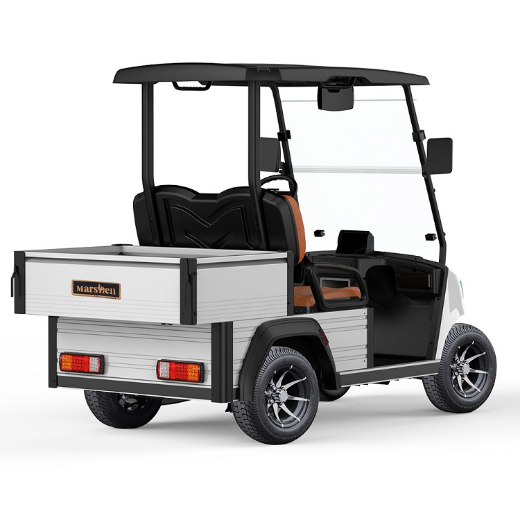 Picture of MARSHELL 2 Seat SWB Utility (Tray= 1000x1150x310mm), Marxon 51.2V 150AH Lithium Battery, 5KW AC Motor, 450A Controller, 20A On Board Smart Charger, 12" Tyres on Aluminium Rims, Four Wheel Hydraulic Brake (Disc Front, Drum Rear) + EMB Park Brake, 7" Screen with Back-up Camera.
