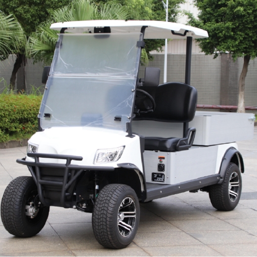 Picture of MARSHELL 2 Seat LWB Utility with Actuated Lift (Tray= 1800x1120x310mm), Marxon 51.2V 105AH Lithium Battery, 5KW AC Motor, 450A Controller, 20A Smart Charger, 205/30-14" Tyres on Aluminium Rims, Four Wheel Hydraulic Brake (Disc Front, Drum Rear) + EMB Park Brake, 10" Screen.
