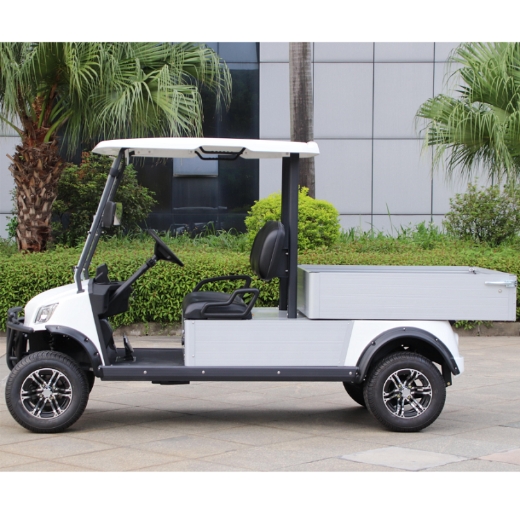 Picture of MARSHELL 2 Seat LWB Utility with Actuated Lift (Tray= 1800x1120x310mm), Marxon 51.2V 105AH Lithium Battery, 5KW AC Motor, 450A Controller, 20A Smart Charger, 205/30-14" Tyres on Aluminium Rims, Four Wheel Hydraulic Brake (Disc Front, Drum Rear) + EMB Park Brake, 10" Screen.