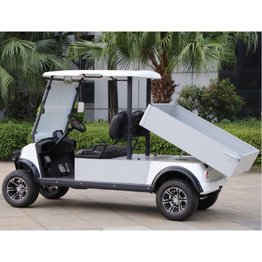 Picture of MARSHELL 2 Seat LWB Utility with Actuated Lift (Tray= 1800x1120x310mm), Marxon 51.2V 105AH Lithium Battery, 5KW AC Motor, 450A Controller, 20A Smart Charger, 205/30-14" Tyres on Aluminium Rims, Four Wheel Hydraulic Brake (Disc Front, Drum Rear) + EMB Park Brake, 10" Screen.