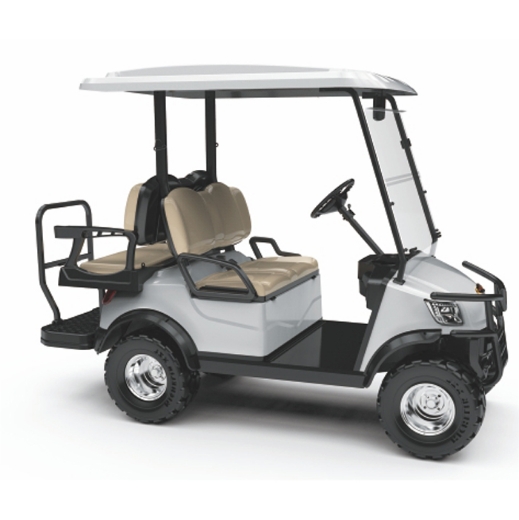 Picture of MARSHELL 4 Seater (2+2) Lifted Golf Cart with Aluminium Frame, Marxon 51.2V 105AH Lithium Battery, 5KW AC Motor, 400A Controller, 20A Smart Charger, 23x14-14" Tyres on 14x7" Aluminium Rims, Four Wheel Hydraulic Brakes (Disk Front & Drum Rear) with EMB Park Brake, 7" Screen with Reverse Camera & Luxurious Microfibre + Leather Seats.
