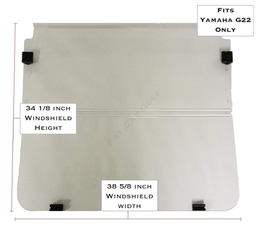 Picture of ODYSSEY WINDSCREEN/WINDSHIELD DOT, YAM G22, FD, TINTED