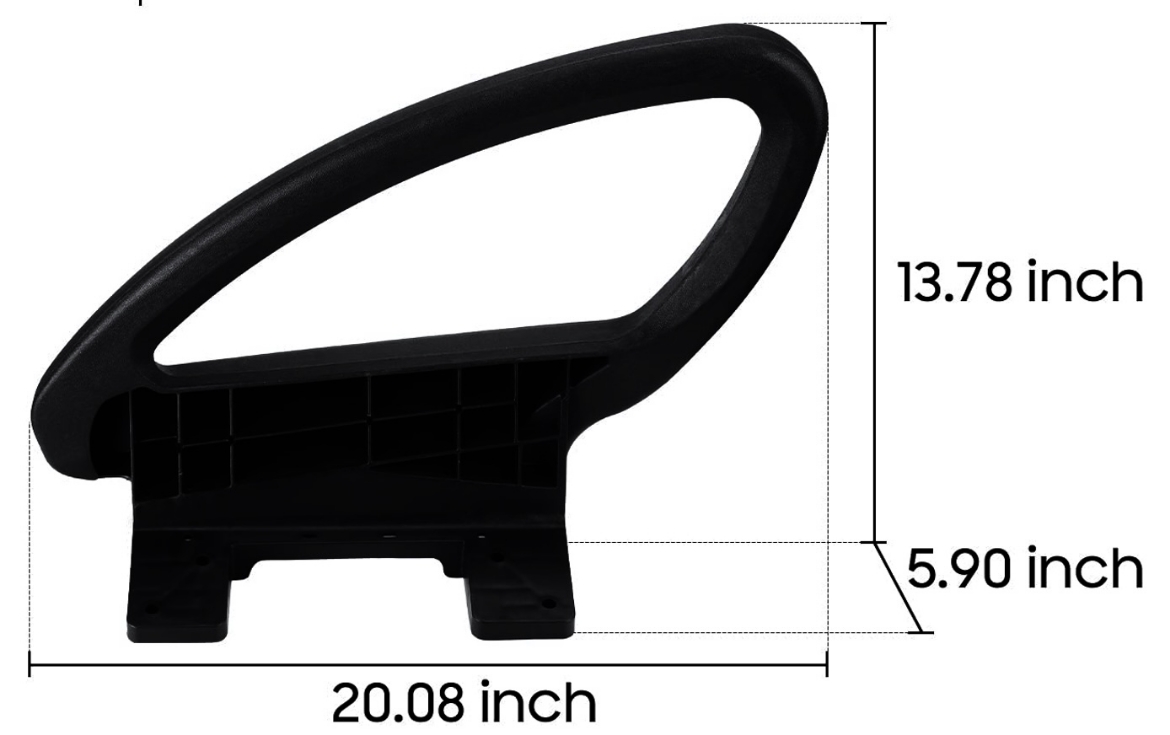 Picture of CLUB CAR PRECEDENT DRIVERS SIDE HIP RESTRAINT/ARM REST YEARS 2012-UP