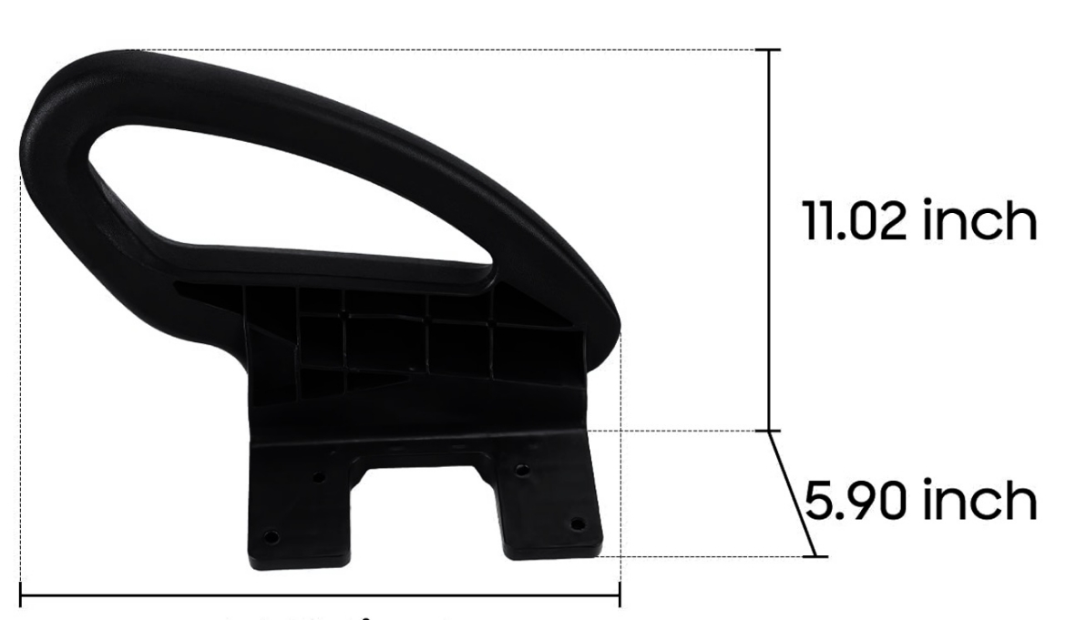 Picture of CLUB CAR PRECEDENT PASSENGER SIDE HIP RESTRAINT/ARM REST YEARS 2012-UP